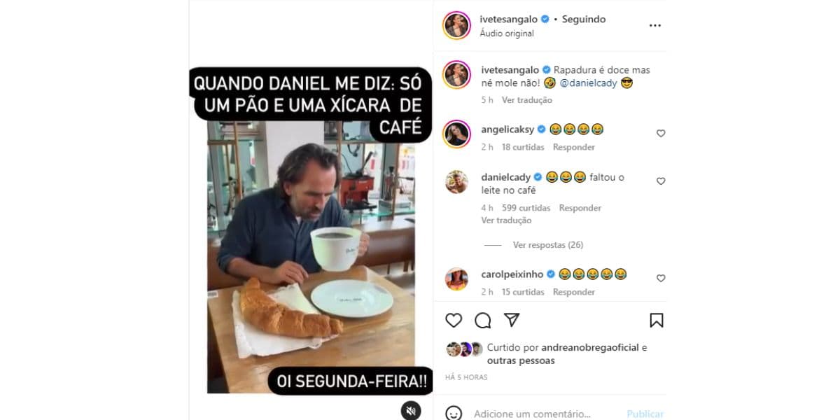 Ivete Sangalo usa as redes sociais pra contar o que escuta do marido Ivete Sangalo usa as redes sociais pra contar o que escuta do marido