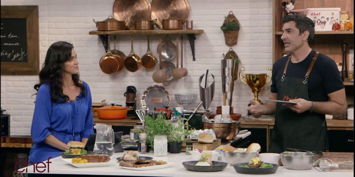 Jaqueline Ciocci fez Edu Guedes se emocionar no The Chef Jaqueline Ciocci fez Edu Guedes se emocionar no The Chef