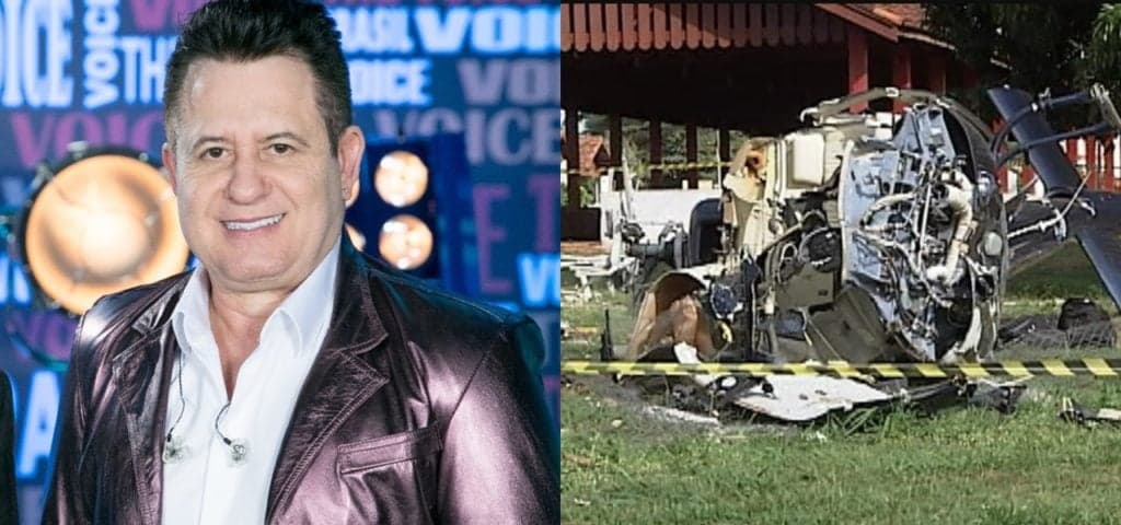 Marrone, do Bruno, faz relato macabro de quase morte e queda de helicóptero: "Ia decepar a minha cabeça"