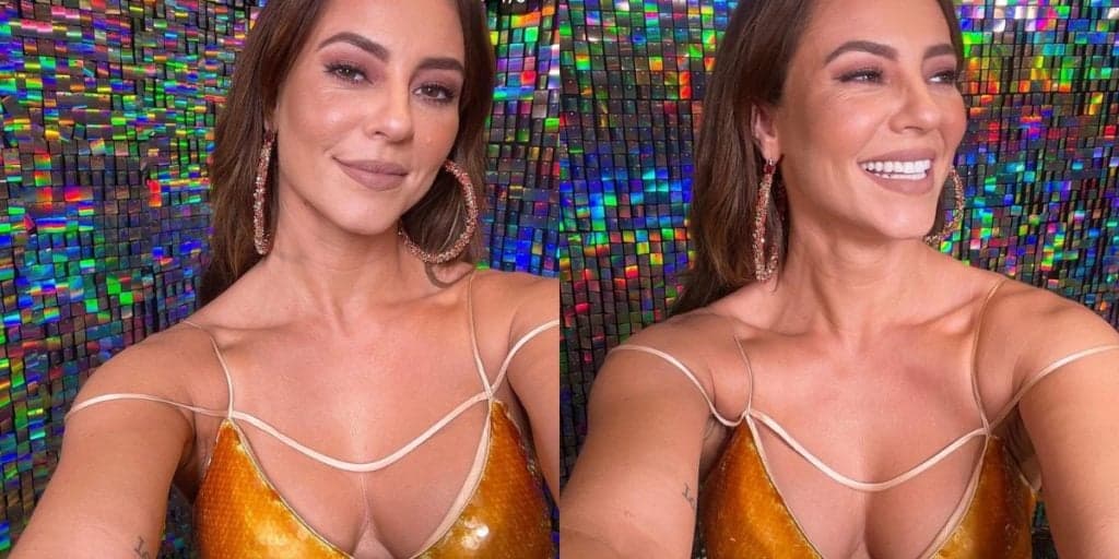Paolla Oliveira surge com bumbum pra cima, com menor fio-dental do mundo, e prova em foto que é a mais linda