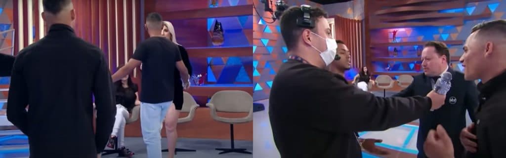Seguranças do SBT tiveram que interferir no Casos de Família Seguranças do SBT tiveram que interferir no Casos de Família
