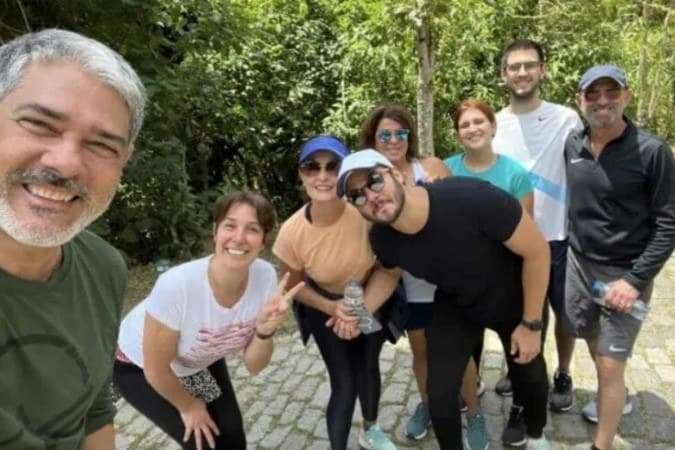 William Bonner, Natasha Dantas, Fátima Bernardes e Túlio Gadelha William Bonner, Natasha Dantas, Fátima Bernardes e Túlio Gadelha