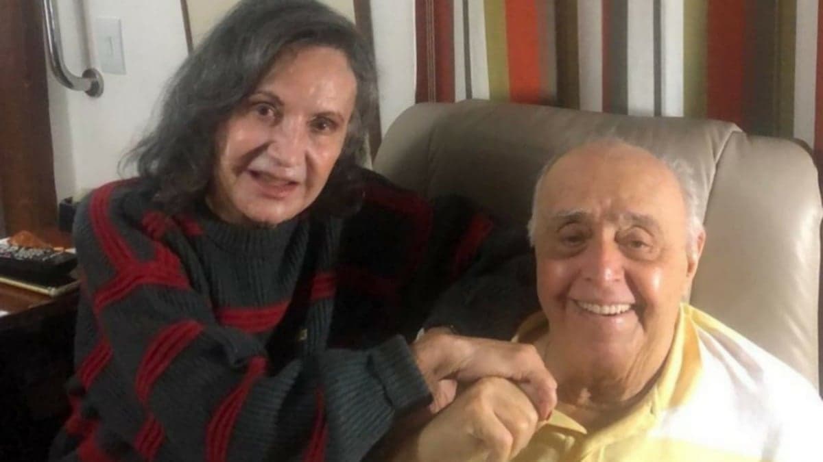 Rosa Maria Murtinho e seu marido Rosa Maria Murtinho e seu marido