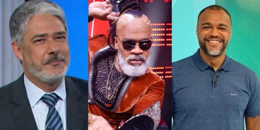 Bonner se emocionou com notícia no JN - Filha de Carlinhos Brown é linda - Denílson é substituído na Band