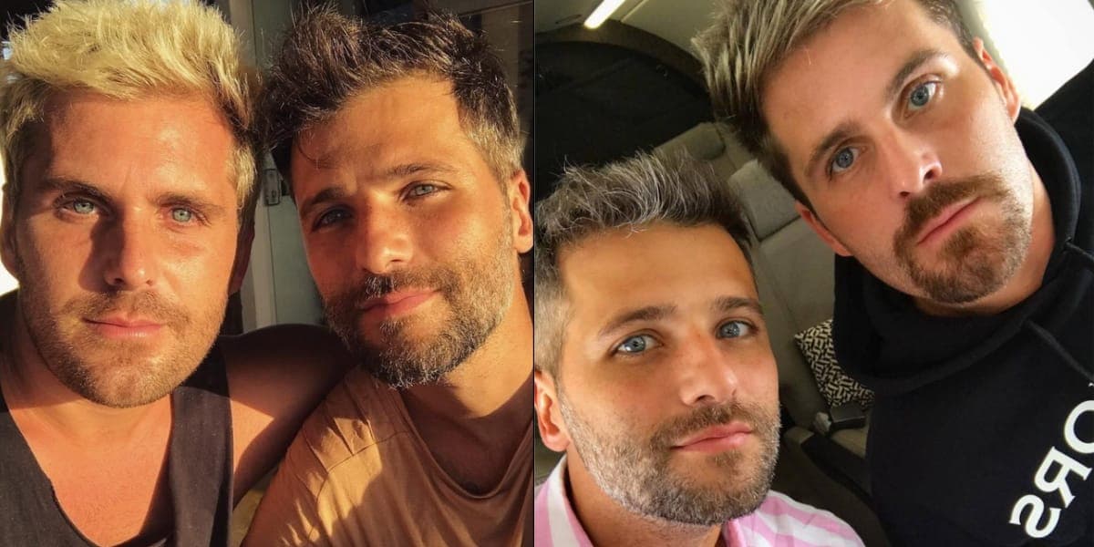 Antes da discussão, os irmãos estavam sempre juntos (Reprodução: Instagram) Antes da discussão, os irmãos estavam sempre juntos (Reprodução: Instagram)