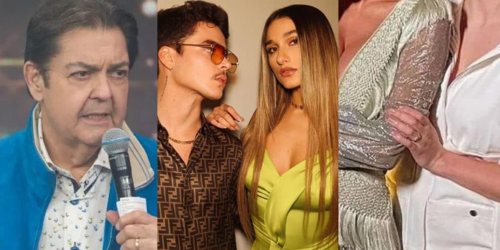 Cantor se revoltou com situação de Faustão - marido de Sasha falou de polêmica - atriz se assumiu no Domingão