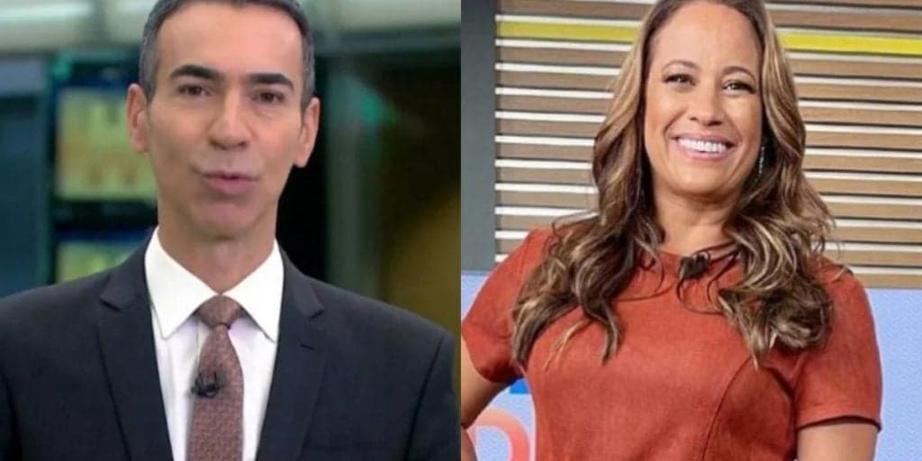 César Tralli entrega foto rara e comentário de Renata Alves, do Hoje em Dia, não passa despercebido
