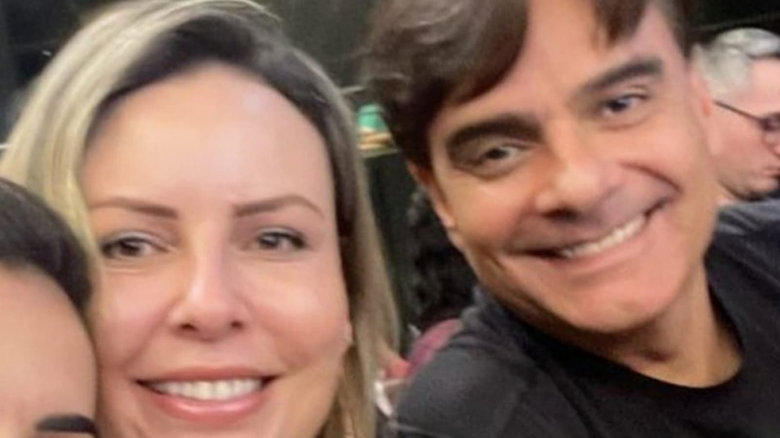 Último registro do ex-ator com vida ao lado de sua esposa Último registro do ex-ator com vida ao lado de sua esposa