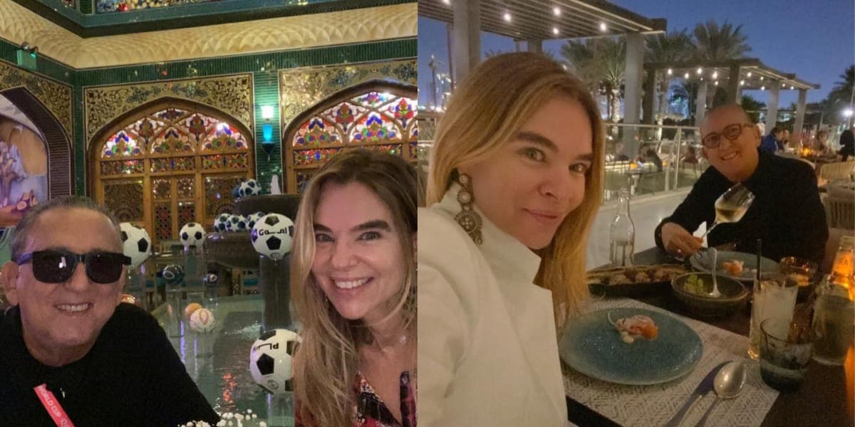 Galvão Bueno e sua esposa têm uma diferença de 19 anos de idade (Reprodução: Instagram) Galvão Bueno e sua esposa têm uma diferença de 19 anos de idade (Reprodução: Instagram)