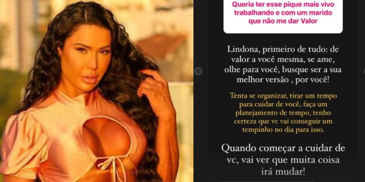Gracyanne Barbosa manda recado importante para uma seguidora (Reprodução: Instagram) Gracyanne Barbosa manda recado importante para uma seguidora (Reprodução: Instagram)