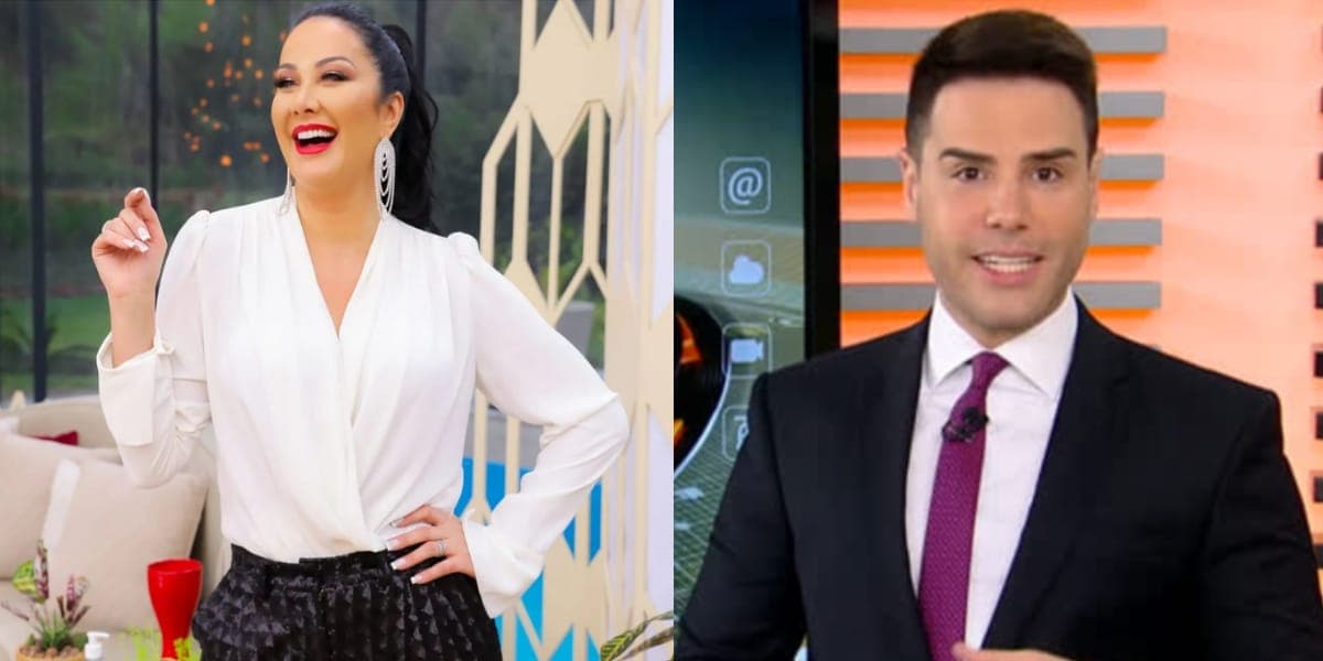 Luiz Bacci afirma que já namorou com Helen Ganzarolli (Reprodução: Montagem TV Foco) Luiz Bacci afirma que já namorou com Helen Ganzarolli (Reprodução: Montagem TV Foco)