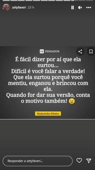 Após polêmicas envolvendo Andressa Urach, mãe da ex-Fazenda ataca genro após ele pedir separação e guarda do filho - Foto Reprodução Instagram Após polêmicas envolvendo Andressa Urach, mãe da ex-Fazenda ataca genro após ele pedir separação e guarda do filho - Foto Reprodução Instagram