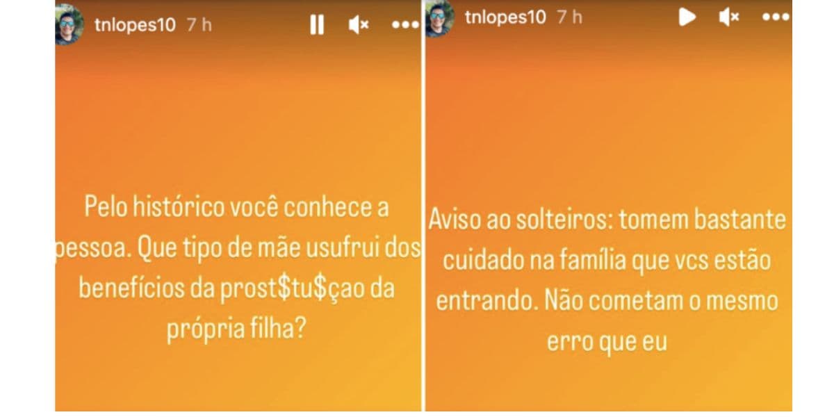 Marido de Andressa Urach ataca sogra (Reprodução) Marido de Andressa Urach ataca sogra (Reprodução)