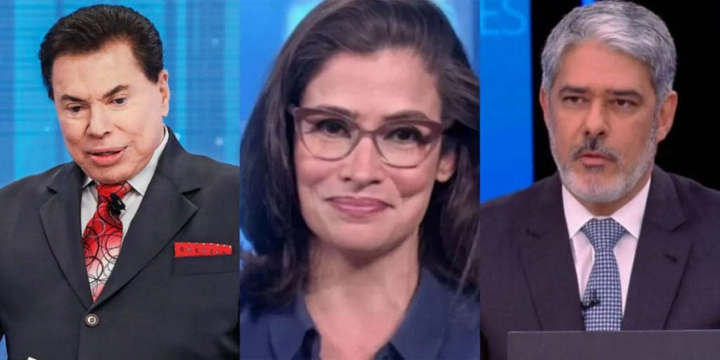 Silvio Santos faz anúncio chocante; Bonner se emocionou no JN; Renata se casou com chefão da Globo