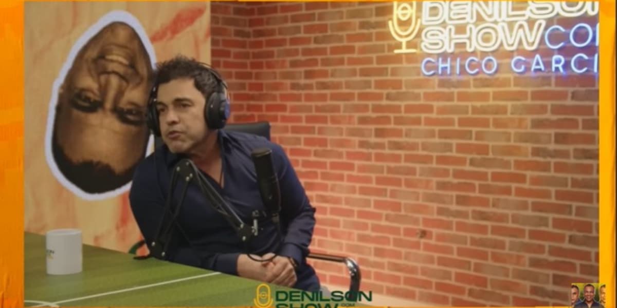 Zezé Di Camargo no canal de Denílson - Foto: Reprodução Zezé Di Camargo no canal de Denílson - Foto: Reprodução