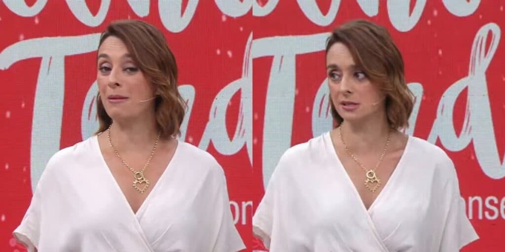 Catia Fonseca fala sobre colunista entrar em site proibido para menores e dá recado à esposa: "Deixa ele"