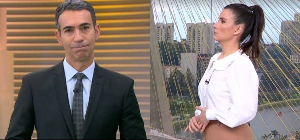 Tralli entra no meio de jornal, faz raro desabafo e Sabina dá resposta inesperada: "Não vou segurar você"