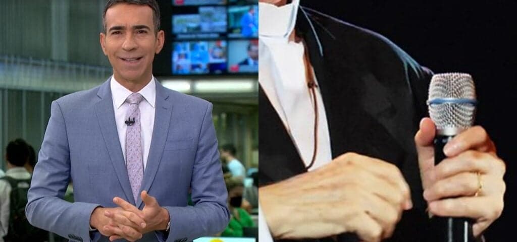 César Tralli paralisa o Jornal Hoje e anuncia triste perda de padre famoso na Globo: "Morreu em casa"