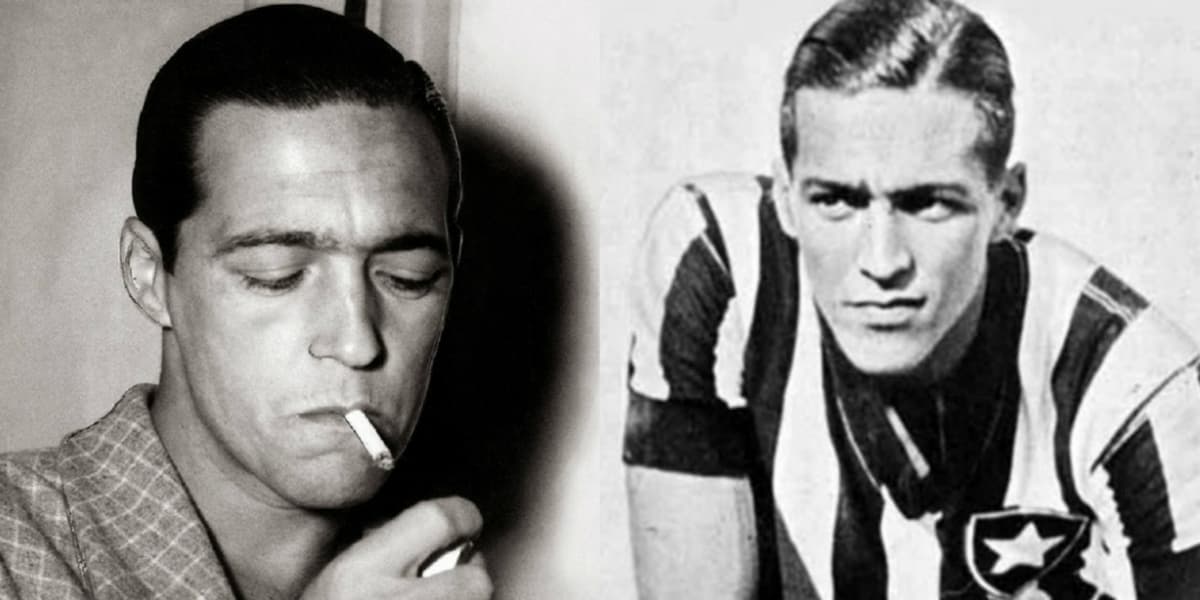 Heleno de Freitas foi um grande galã do futebol (Foto: Divulgação) Heleno de Freitas foi um grande galã do futebol (Foto: Divulgação)