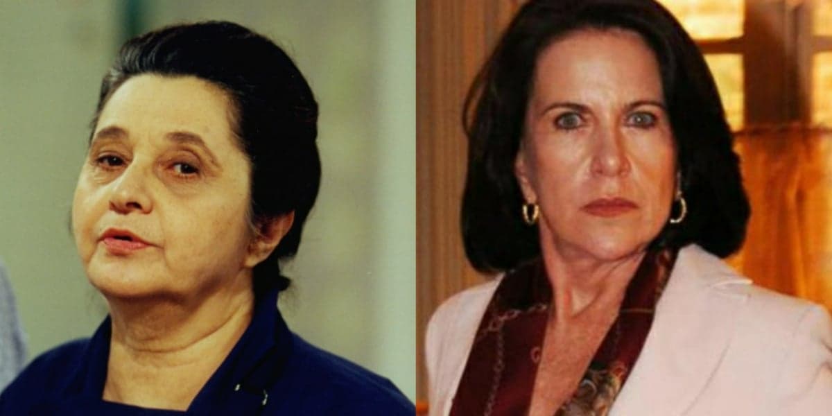 Thelma Reston em "Anjo Mau" e Ada Chaseliov em "Belíssima" (Foto: Divulgação/TV Globo) Thelma Reston em "Anjo Mau" e Ada Chaseliov em "Belíssima" (Foto: Divulgação/TV Globo)
