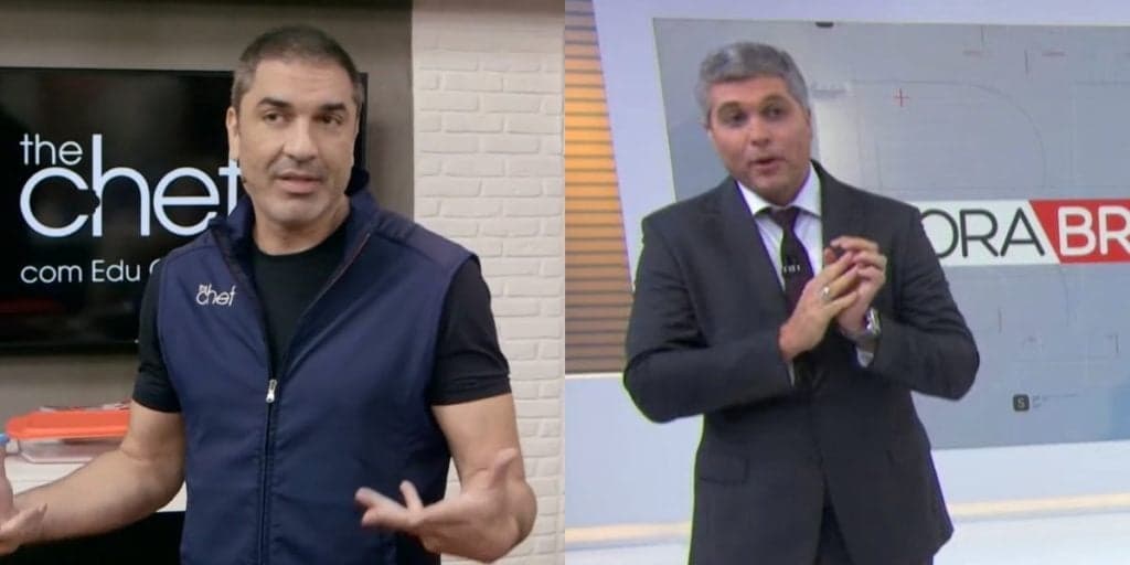 Edu Guedes desaponta Joel Datena ao vivo na Band e jornalista se decepciona: "Fez uma armação toda"