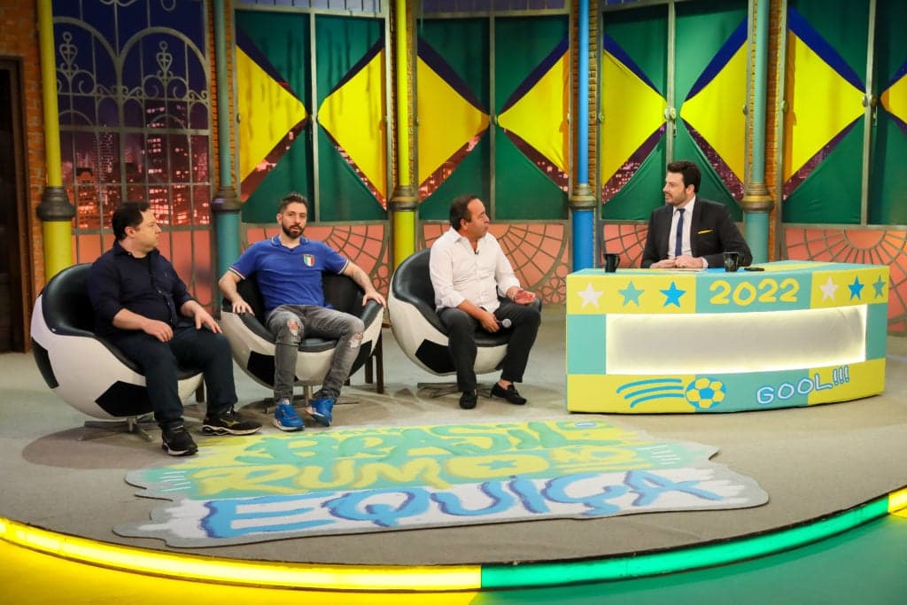 Danilo Gentili recebe Rudy Landucci, Beto Hora e Alexandre Porpetone nesta quinta