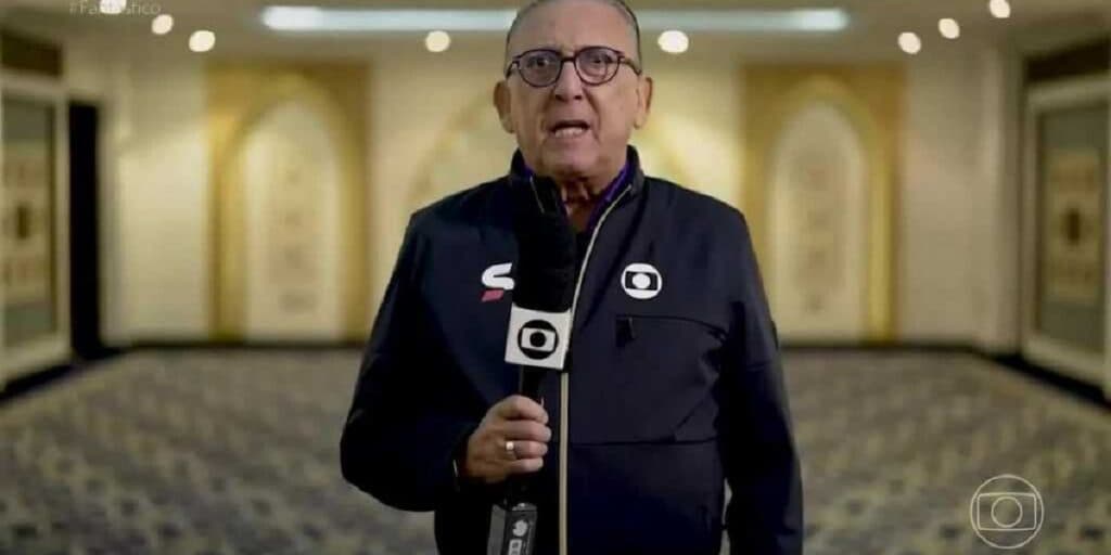 "Me sentindo meio esquisito", Galvão Bueno tem vídeo em quarto de hotel divulgado e Thiaguinho dá recado