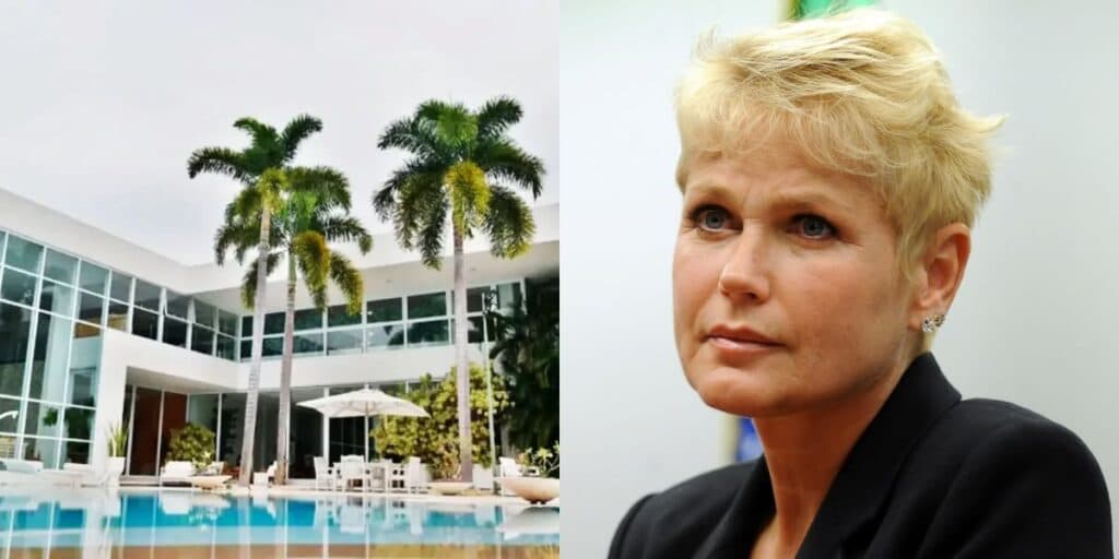Duas piscinas, cinema próprio e 14 banheiros: Esta é a mansão absurda que Xuxa se desfez por 45 milhões