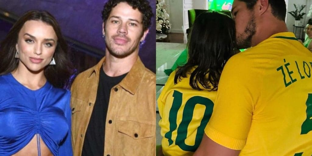 Foto rara da filha de José Loreto com ele e Rafa Kalimann prova que ela é uma das crianças mais lindas