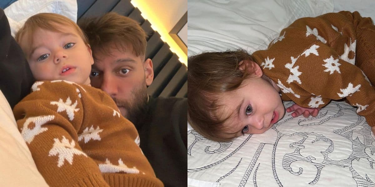 Lucas Lucco com o seu filho Luca, que está preste a completar 2 anos Lucas Lucco com o seu filho Luca, que está preste a completar 2 anos