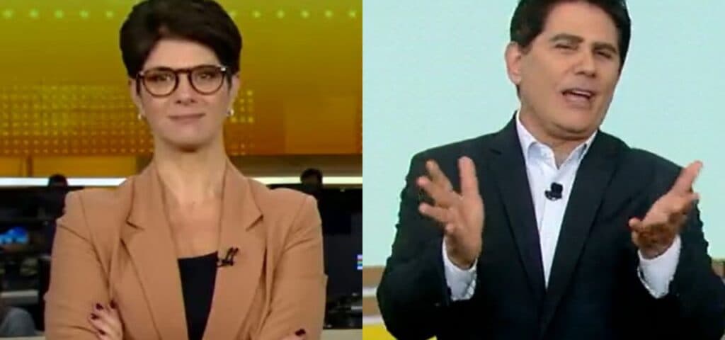 César Filho surpreende Mariana Godoy ao vivo e âncora faz confissão na Record: "Eu choro até hoje"