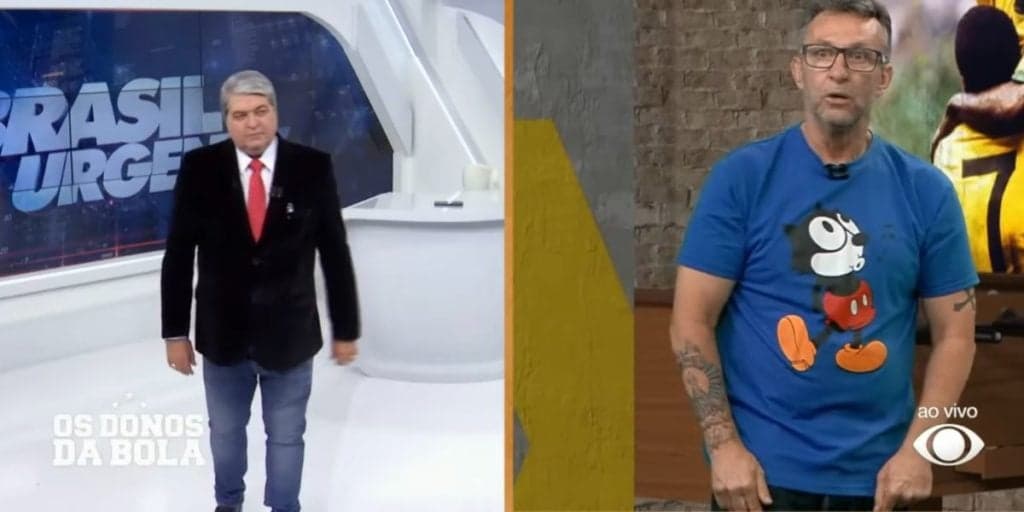 Neto confessa motivo pelo qual ele e Datena quase perderam seus empregos na Band ao vivo: "Meter o pau"
