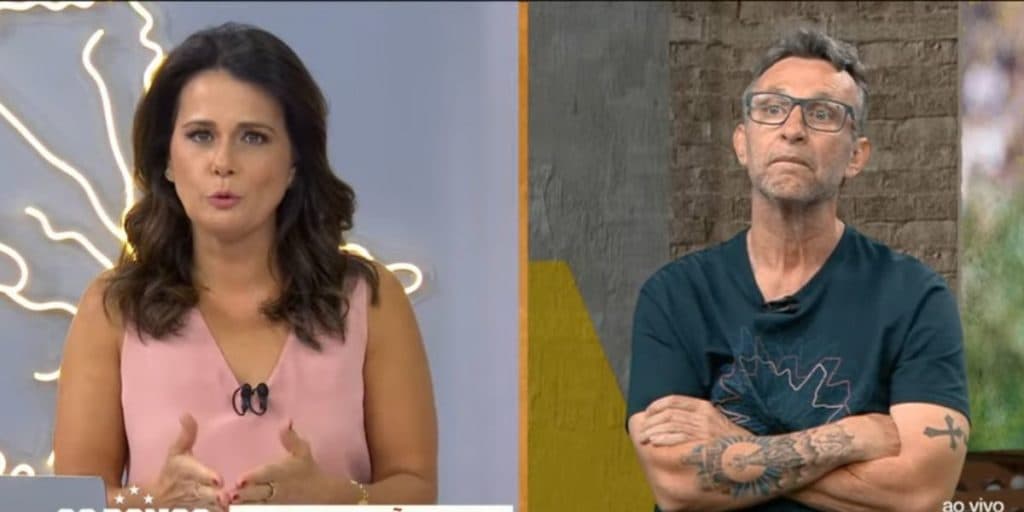 Neto dá aviso forte para Adriana Araújo ao vivo na Band: "Fala pro seu marido tomar cuidado"