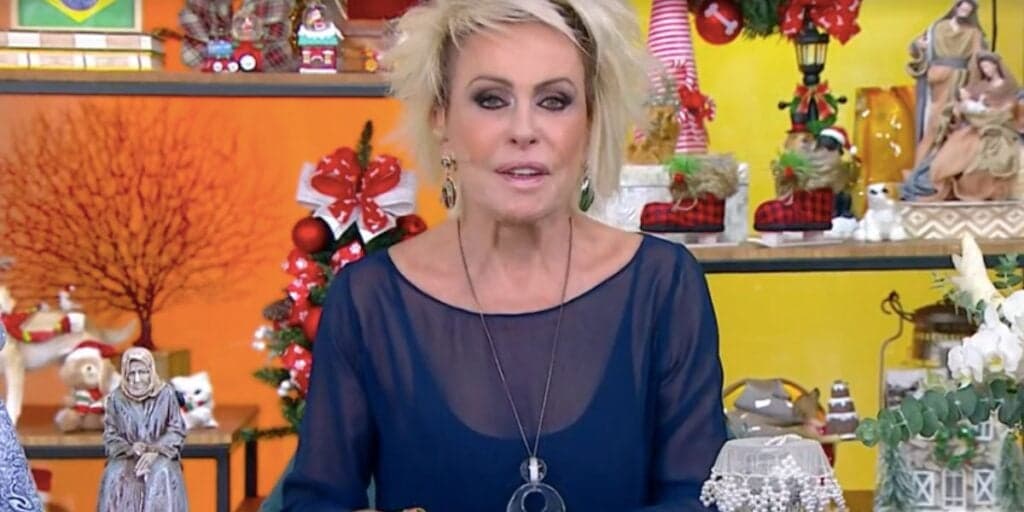 Ana Maria fica em choque com o que ouve de repórter ao vivo e interrompe fala: "Meu coração"