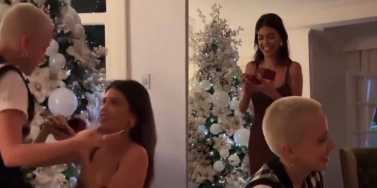 Atriz mais linda da Globo, que se assumiu lésbica no Domingão, é pedida em casamento pela namorada famosa Atriz mais linda da Globo, que se assumiu lésbica no Domingão, é pedida em casamento pela namorada famosa