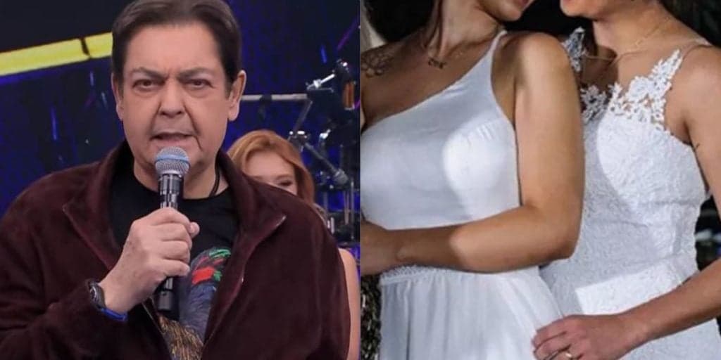 Bailarina do Faustão assume relação lésbica, se casa e tem flagras raros com a mulher em lua de mel