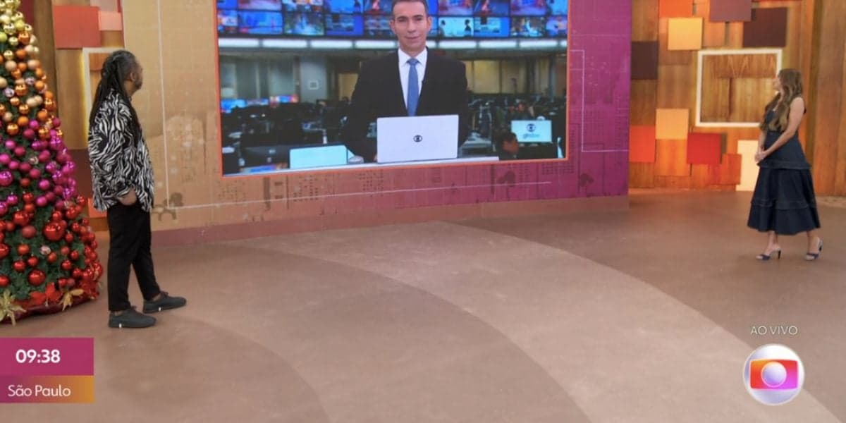 Jornalista invade programação do Encontro com notícia sobre caos no Brasil Jornalista invade programação do Encontro com notícia sobre caos no Brasil