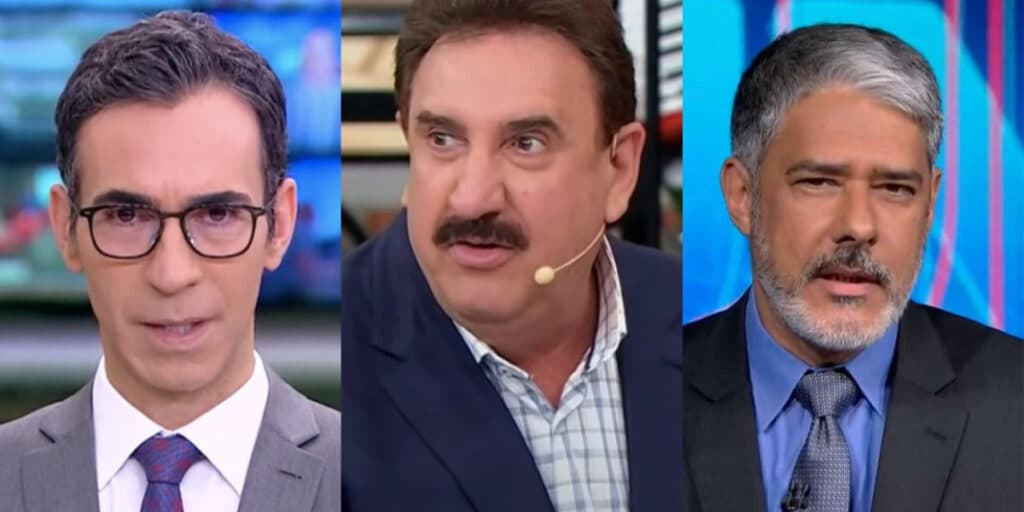 Bonner se empolga com notícia; comediante expõe o que Ratinho fez; Tralli some do JH e motivo é exposto