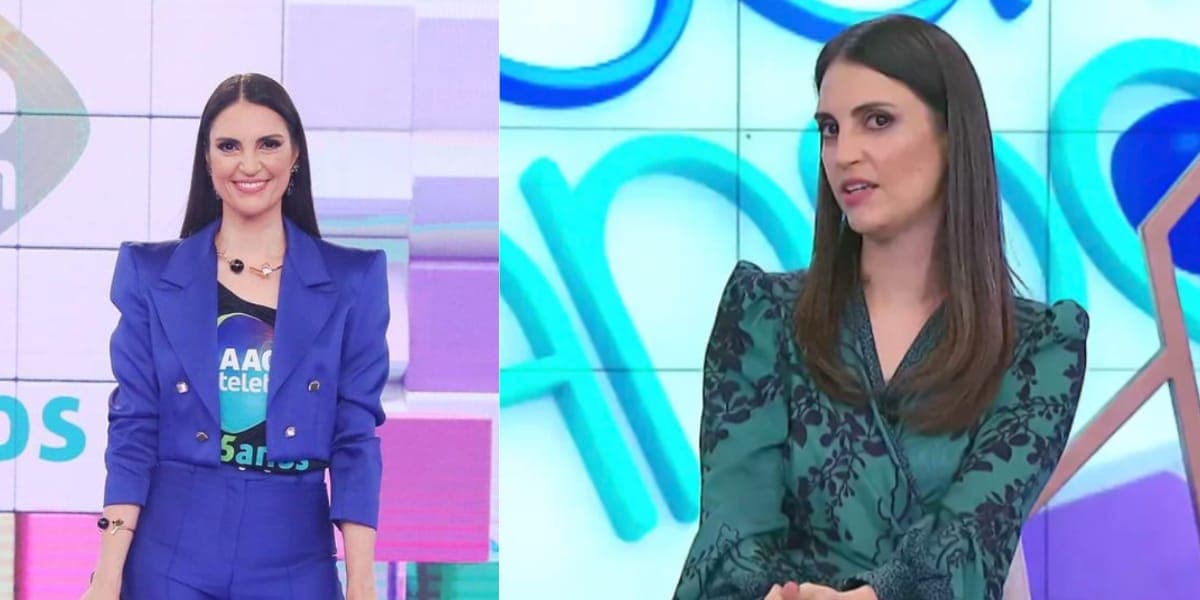 Chris Flores (Reprodução: Montagem TV Foco) Chris Flores (Reprodução: Montagem TV Foco)