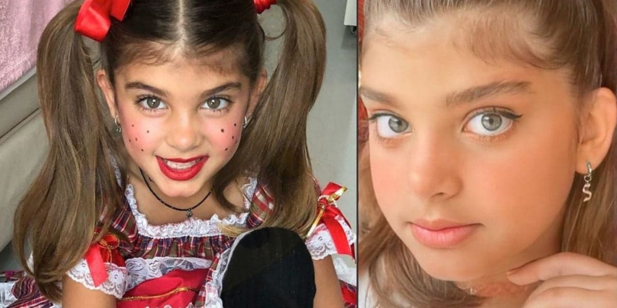 Filha de Grazi Massafera e Cauã Reymond encanta público com beleza (Reprodução) Filha de Grazi Massafera e Cauã Reymond encanta público com beleza (Reprodução)