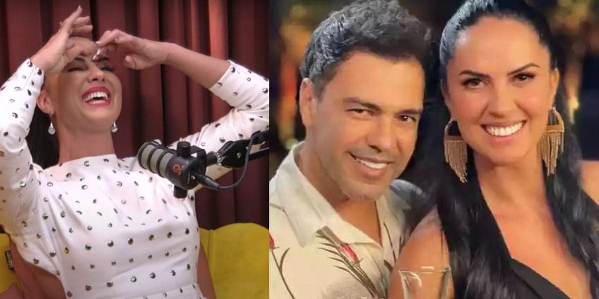 Graciele Lacerda fala sobre início de namoro com Zezé Di Camargo (Reprodução) Graciele Lacerda fala sobre início de namoro com Zezé Di Camargo (Reprodução)
