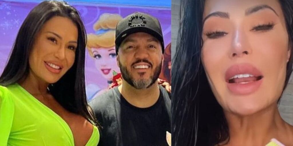 Gracyanne Barbosa não se aguenta com o que ouve de Belo e reage publicamente: "É demais pra mim"