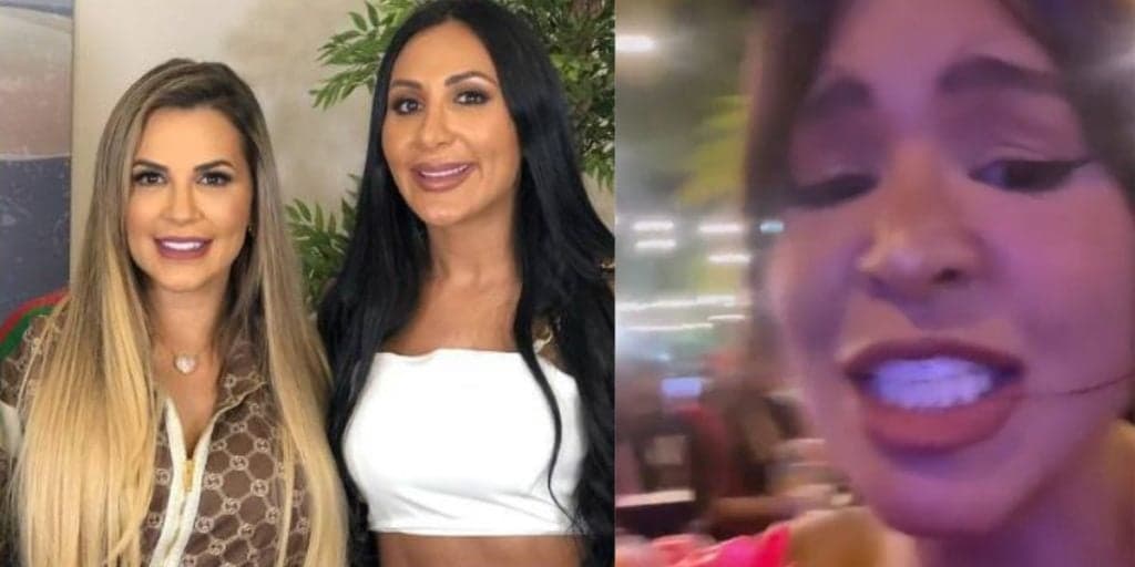 Irmã de Deolane parte pra cima de Kerline Cardoso e ameaça meter a mão na cara de rival: "Eu e você"