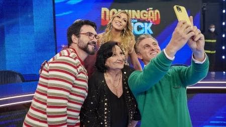 Elenco do Domingão - Foto Reprodução Elenco do Domingão - Foto Reprodução