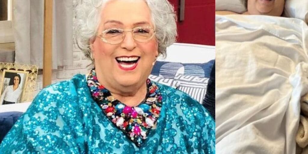 Mamma Bruschetta surge em cama de hospital após cirurgias de emergência e imagem gera reação do público