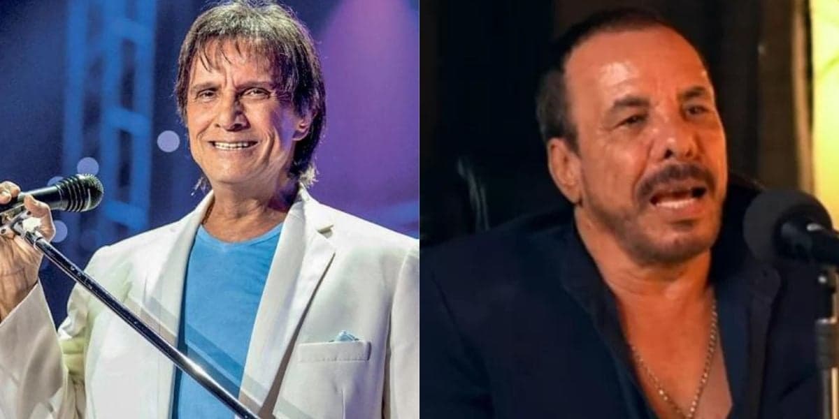Roberto Carlos e Ralf (Reprodução) Roberto Carlos e Ralf (Reprodução)