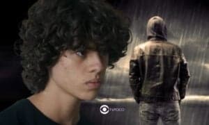 Travessia - Além do pai pedófilo, a vida de Rudá é cercada de mistério que promete chocar a audiência (Foto: Reprodução / Globo / Montagem TV Foco) Travessia - Além do pai pedófilo, a vida de Rudá é cercada de mistério que promete chocar a audiência (Foto: Reprodução / Globo / Montagem TV Foco)