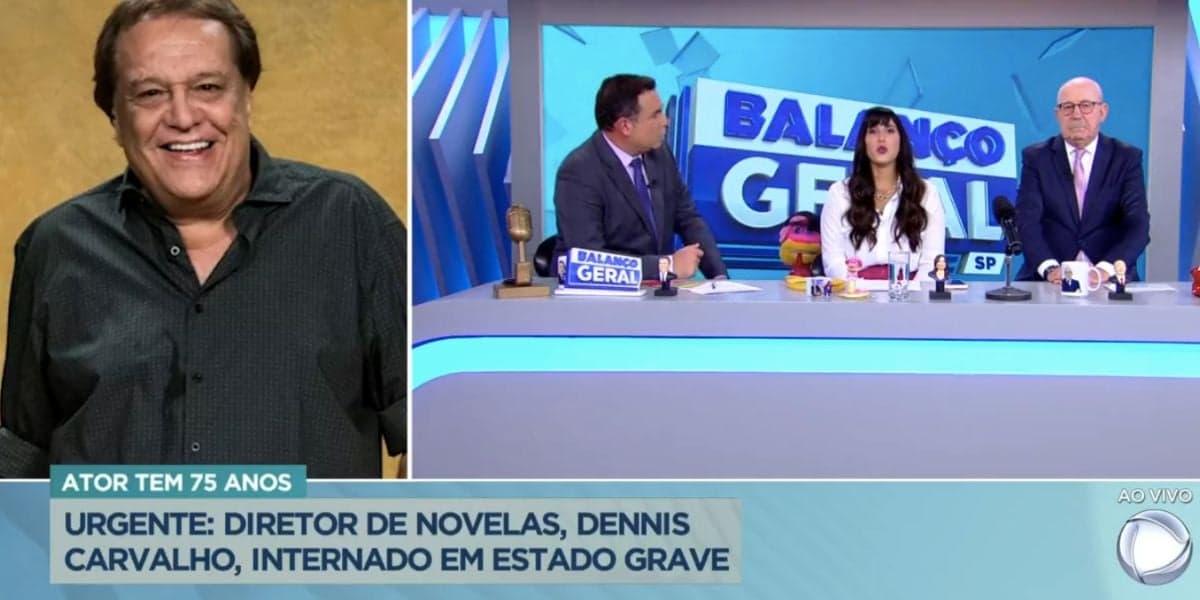 Reinaldo Gottino dá notícia sobre astro da Globo (Reprodução) Reinaldo Gottino dá notícia sobre astro da Globo (Reprodução)