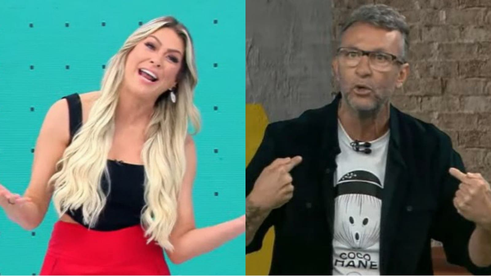 Renata Fan discorda de Neto e diz o que sente na lata Renata Fan discorda de Neto e diz o que sente na lata