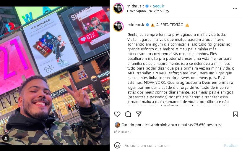 Ronald, filho de Ronaldo Fenômeno, fez desabafo sincero e surpreendeu (Foto: Reprodução/ Instagram) Ronald, filho de Ronaldo Fenômeno, fez desabafo sincero e surpreendeu (Foto: Reprodução/ Instagram)